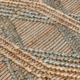 Sylmar Natural/Mineral Blue Rug - Ornate Home