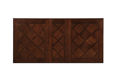 Sylvana Brown Cherry/Espresso 7 Pc. Dining Room Set - Ornate Home