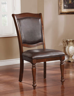 Sylvana Brown Cherry/Espresso 7 Pc. Dining Room Set - Ornate Home