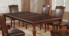 Sylvana Brown Cherry/Espresso 7 Pc. Dining Room Set - Ornate Home