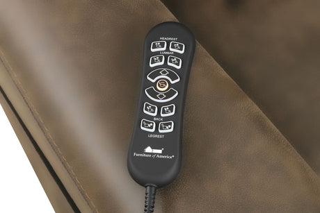 Sylvanus Brown Lift Chair - Ornate Home