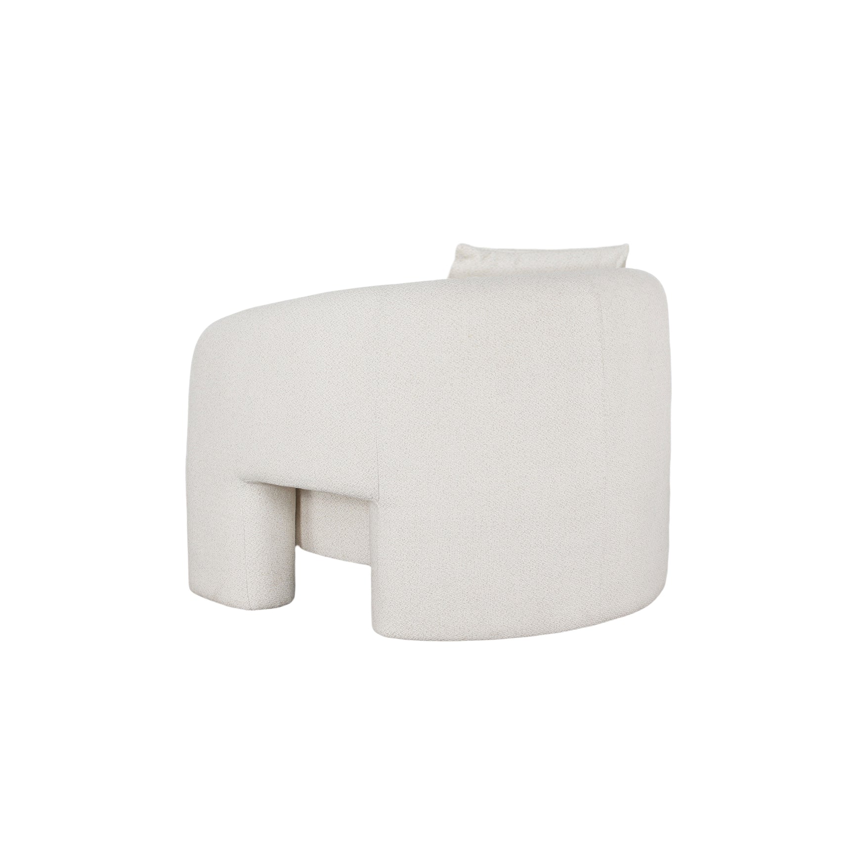 Sylvia Accent Chair in Angora - Ornate Home