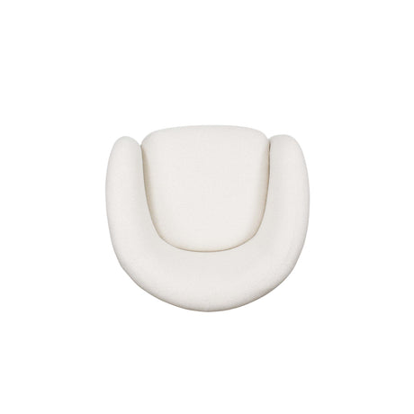 Sylvia Accent Chair in Angora (set of 2) - Ornate Home