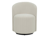 Sylvie Cream Outdoor Swivel Dining Chair - Ornate Home