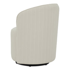 Sylvie Cream Outdoor Swivel Dining Chair - Ornate Home