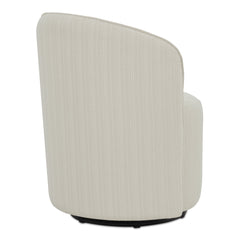 Sylvie Cream Outdoor Swivel Dining Chair - Ornate Home