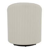 Sylvie Cream Outdoor Swivel Dining Chair - Ornate Home