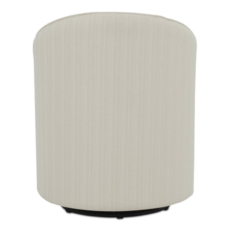 Sylvie Cream Outdoor Swivel Dining Chair - Ornate Home