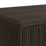 Sylvie Dark Brown 3-Piece King UPH Bedroom Set - Ornate Home