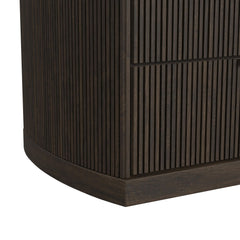 Sylvie Dark Brown 5-Drawer Chest - Ornate Home