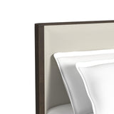 Sylvie Dark Brown 5-Piece King UPH Bedroom Set - Ornate Home