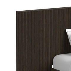 Sylvie Dark Brown Wall Bed King Set - Ornate Home
