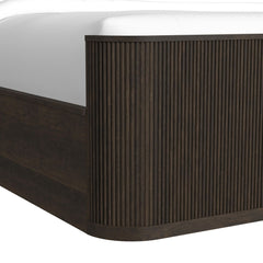 Sylvie Dark Brown Wall Bed King Set - Ornate Home