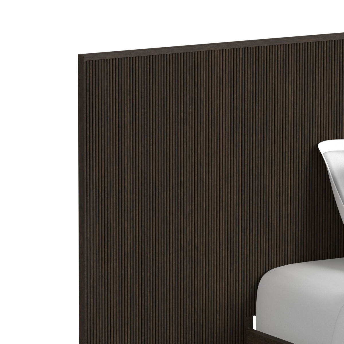Sylvie Dark Brown Wall Bed Queen Set - Ornate Home