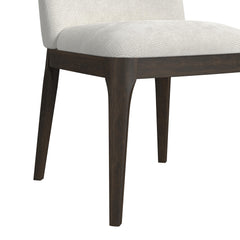 Sylvie Dark Brown/White Dining Side Chair (Set of 2) - Ornate Home