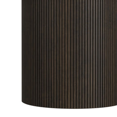 Sylvie Dark Brown/White Round Dining Table with Faux Marble Top - Ornate Home