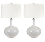 Sylvie White Table Lamp (Set of 2) - Ornate Home
