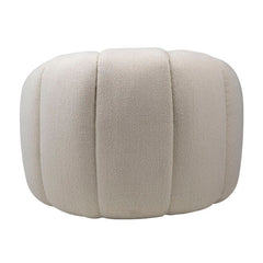 Symone Cream Swivel Chair - Ornate Home