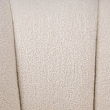 Symone Cream Swivel Chair - Ornate Home