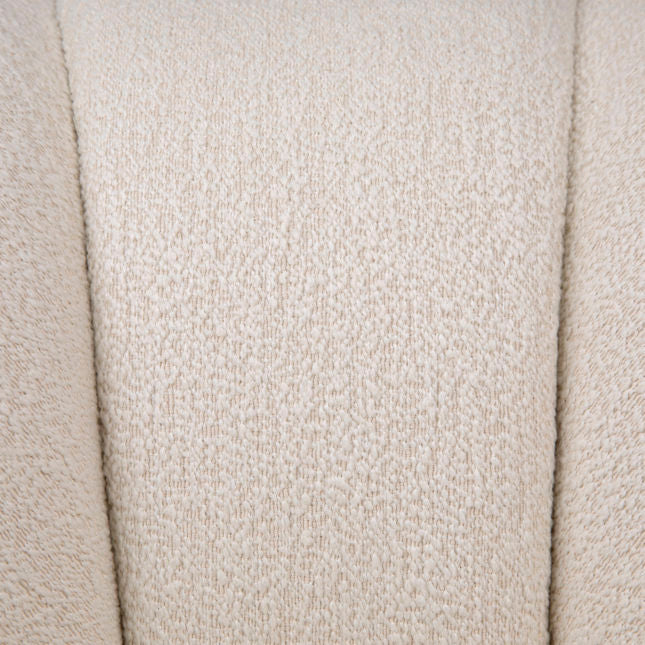 Symone Cream Swivel Chair - Ornate Home