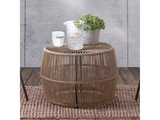 Syna Natural Outdoor Round Table - Ornate Home