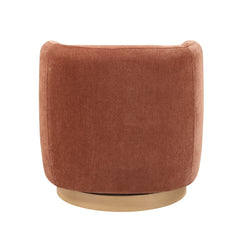 Synova Red Swivel Chair - Ornate Home
