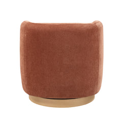 Synova Red Swivel Chair - Ornate Home