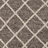 Syosset 2x3 Brown Trellis Wool&Viscose Rug - Clearance - Ornate Home