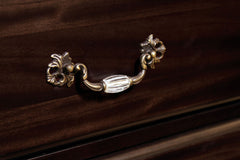 Syracuse Dark Walnut 5 Pc. Queen Bedroom Set w/ 2NS - Ornate Home