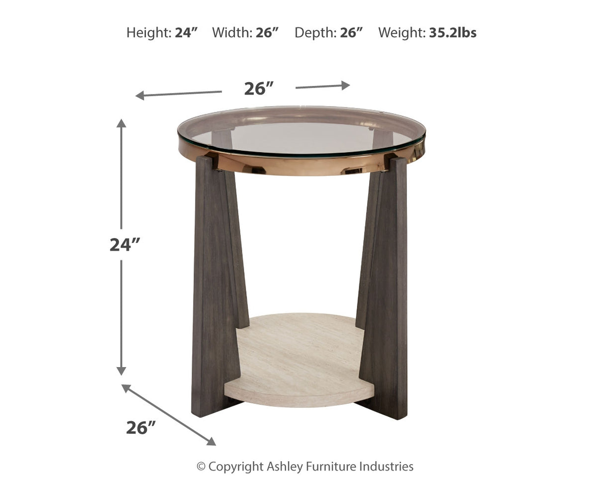 Frazwa Multi End Table - Ornate Home