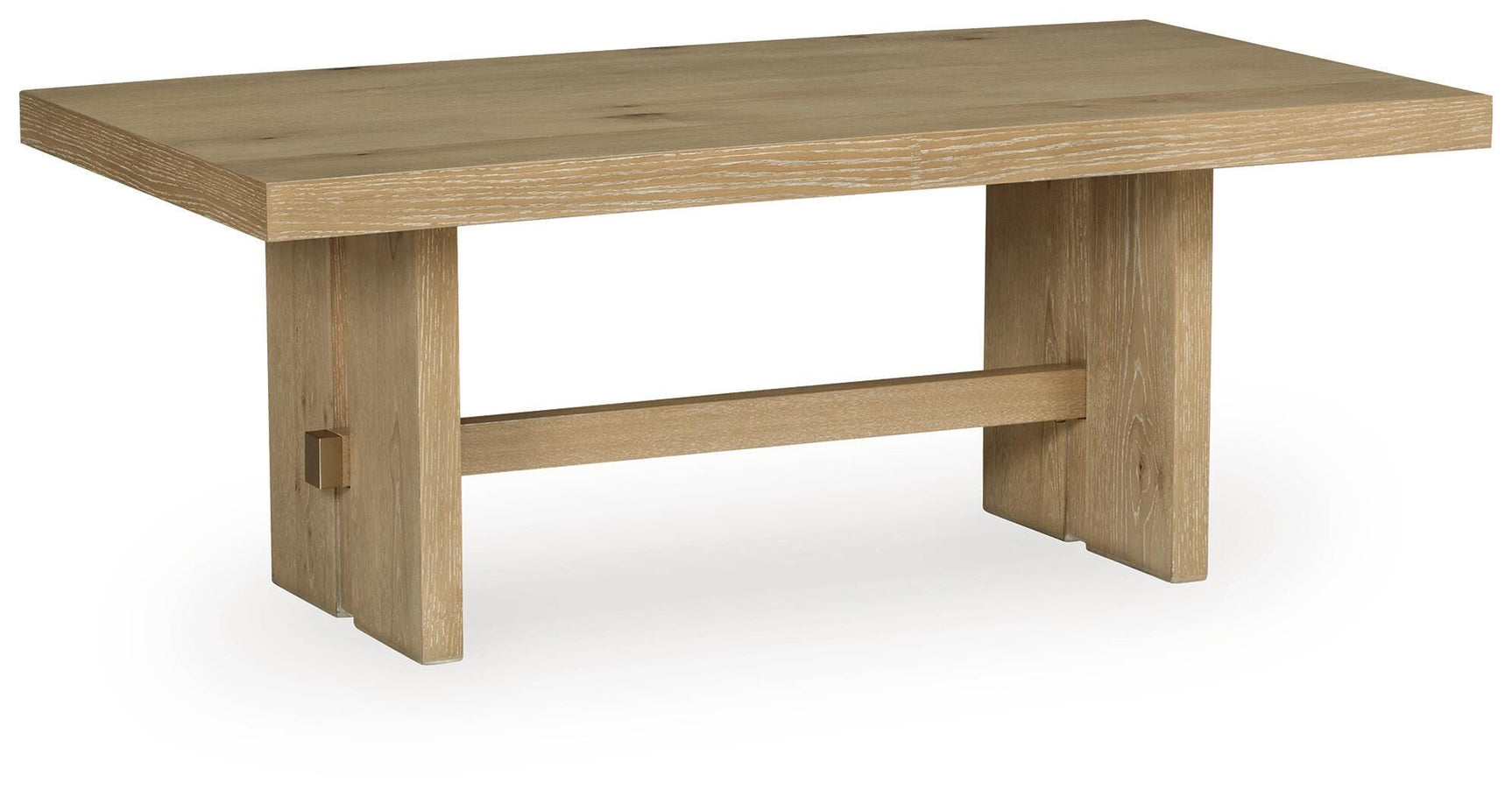 Crendlin Light Brown Rectangular Cocktail Table (Online Special Price)