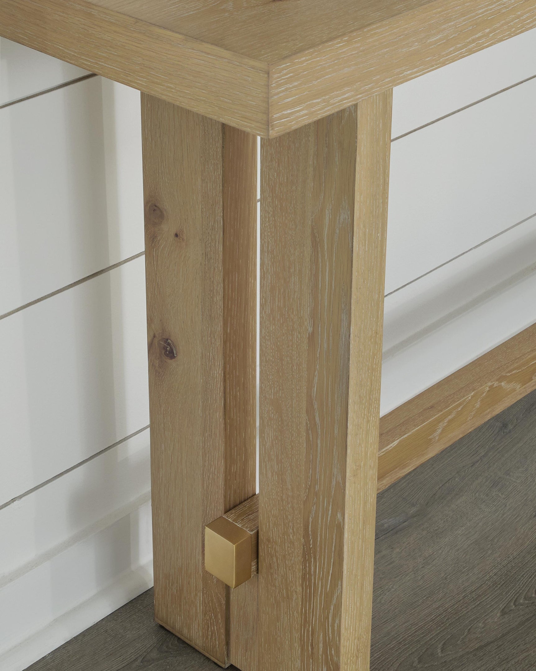 Crendlin Light Brown Sofa Table