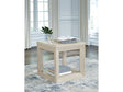 Marxhart Bisque End Table - Ornate Home