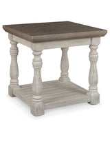 Havalance Gray & White End Table - Ornate Home