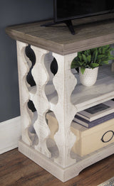 Havalance Gray & White Sofa/Console Table - Ornate Home