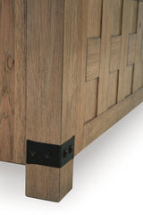 Ridgester Light Brown Lift Top Cocktail Table (Online Special Price)