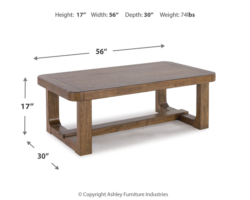 Cabalynn Brown Coffee Table and 2 End Tables - Ornate Home