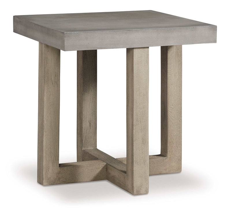 Lockthorne Gray End Table - Ornate Home