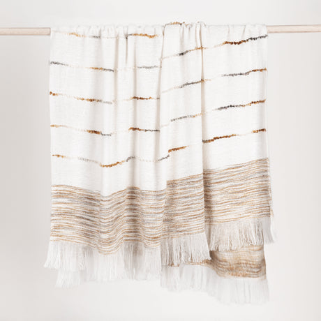 TC Albedo Ivory/Rust Throw 50x70 - Ornate Home