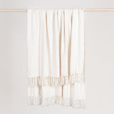 TC Aria Ivory Boucle Throw 50x70 - Ornate Home