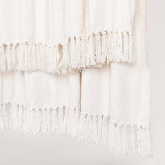 TC Aria Ivory Boucle Throw 50x70 - Ornate Home