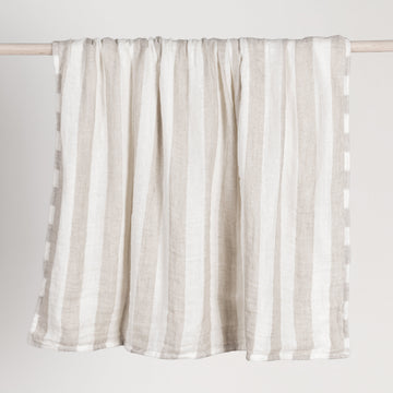 TC Atwater Ivory/Natural 50x70 Throw - Ornate Home