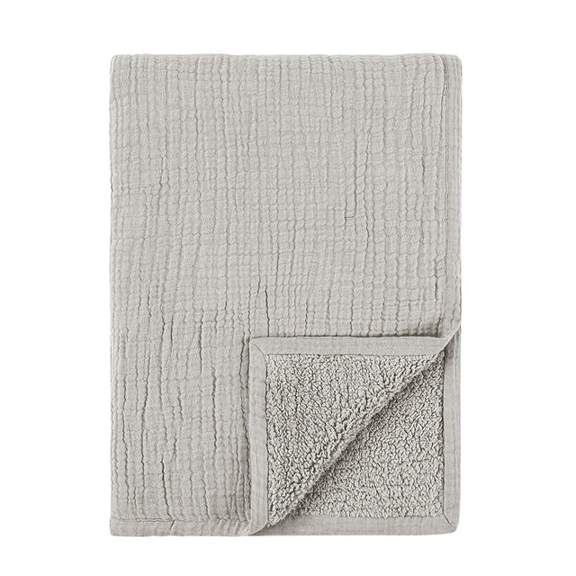 TC Cardiff Gray 50x70 Throw - Ornate Home