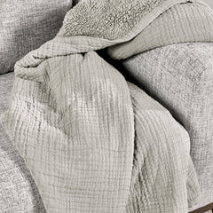 TC Cardiff Gray 50x70 Throw - Ornate Home