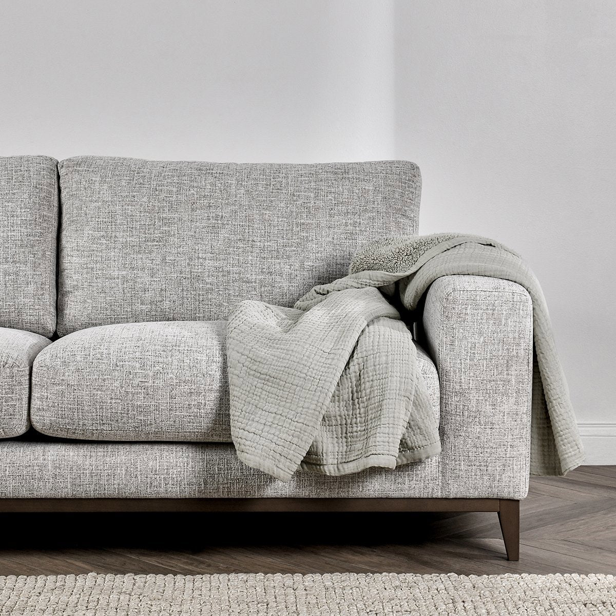 TC Cardiff Gray 50x70 Throw - Ornate Home