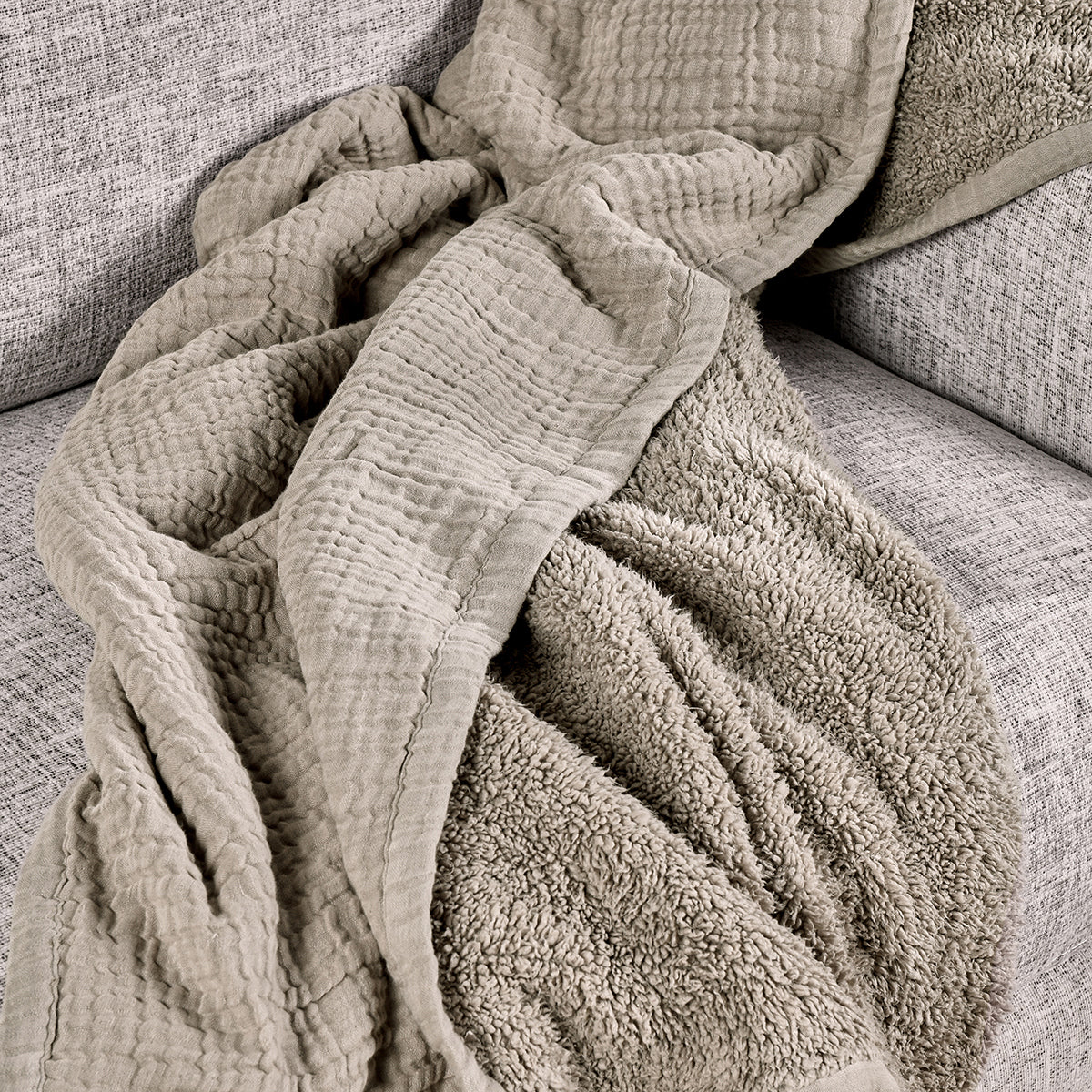 TC Cardiff Natural 50x70 Throw - Ornate Home