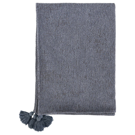 TC Carmela Saltwater Blue 50x70 Throw - Ornate Home