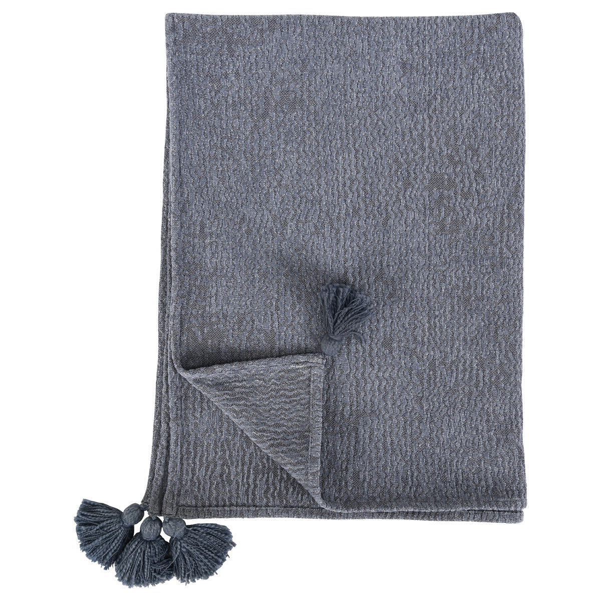 TC Carmela Saltwater Blue 50x70 Throw - Ornate Home