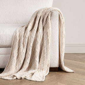 TC Catalina Ivory Throw 50x70 - Ornate Home