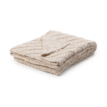 TC Catalina Ivory Throw 50x70 - Ornate Home